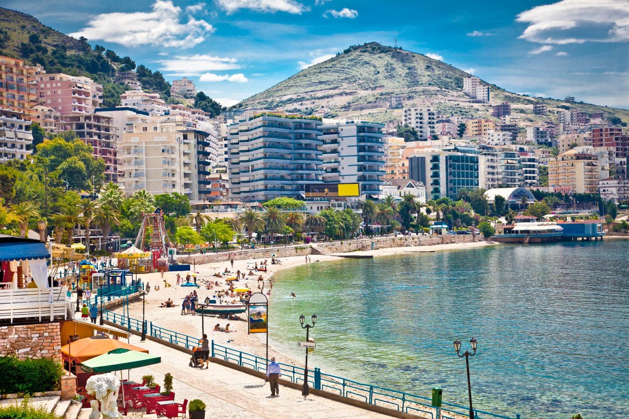 Apartments Blue Horizons Sarande Exterior photo